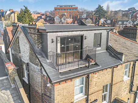 The Art of Elevating Luxury: Construction of a Mansard Loft Conversion in Hampstead, London by LCCL Construction.