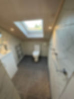 L shaped loft conversion bathroom in eves part