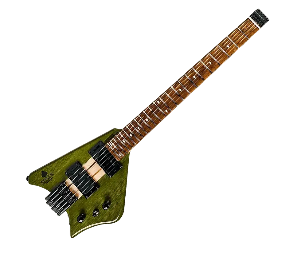 Spade Green Clear HH Guitar