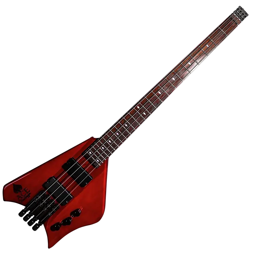 Gen 2 Ace 4 String Burgundy Red Bass