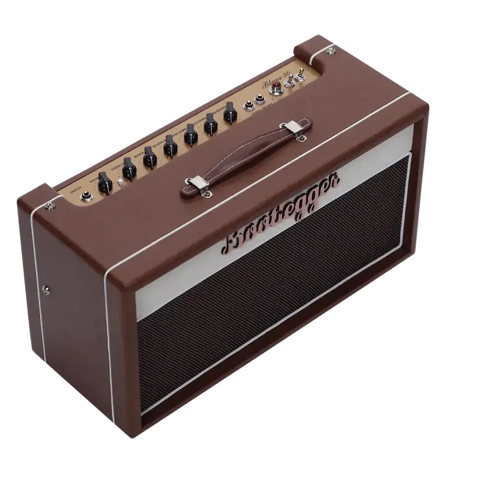 3D View of Blues 30 12At7 6L6 Analog Head Guitar Amplifier-min