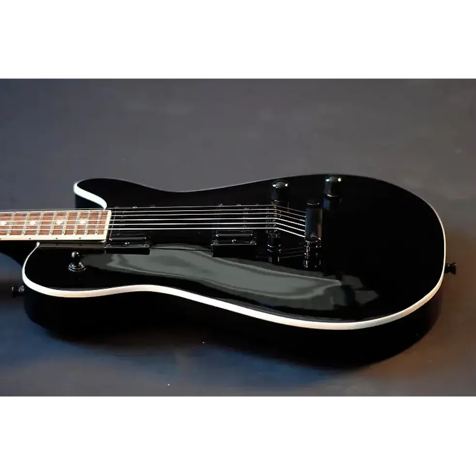 Thumbnail: Rye Outlaw Black Electric Guitar-1