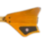 Thumbnail: Back View of Main Body of Matte Color Spade Short Scale Guitar