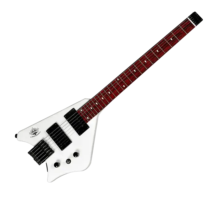 Spade White Solid HH Guitar