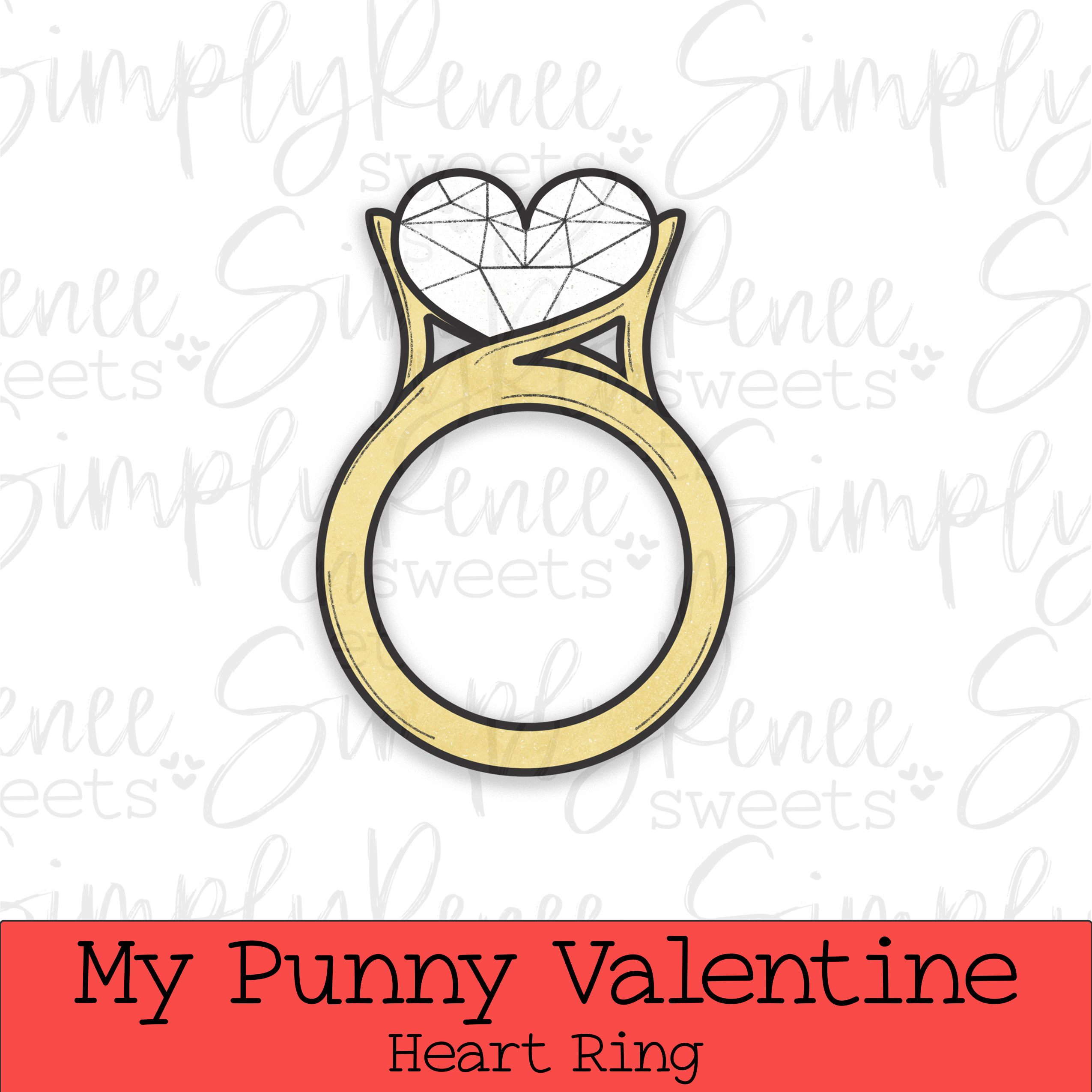 Heart Ring STL Files