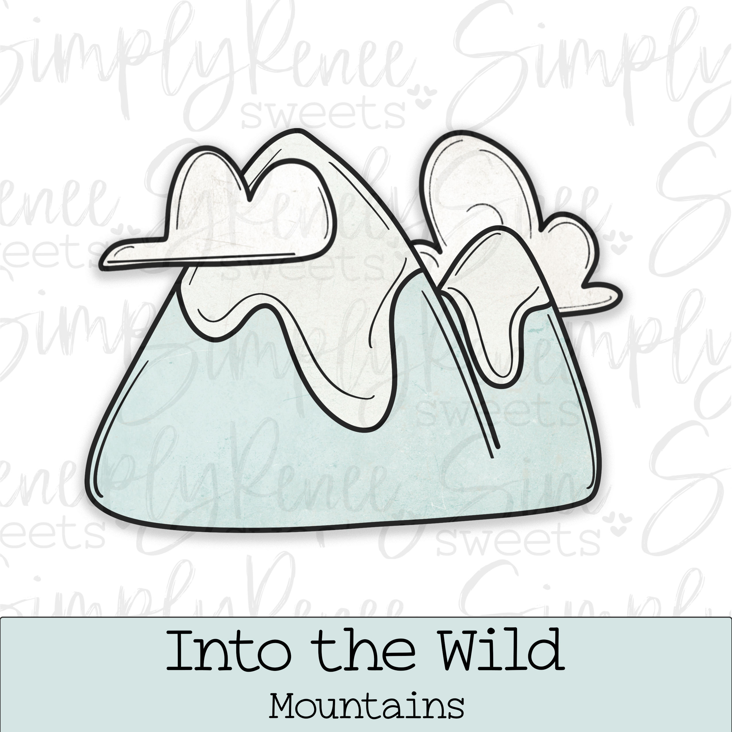 Mountains - STL FILE