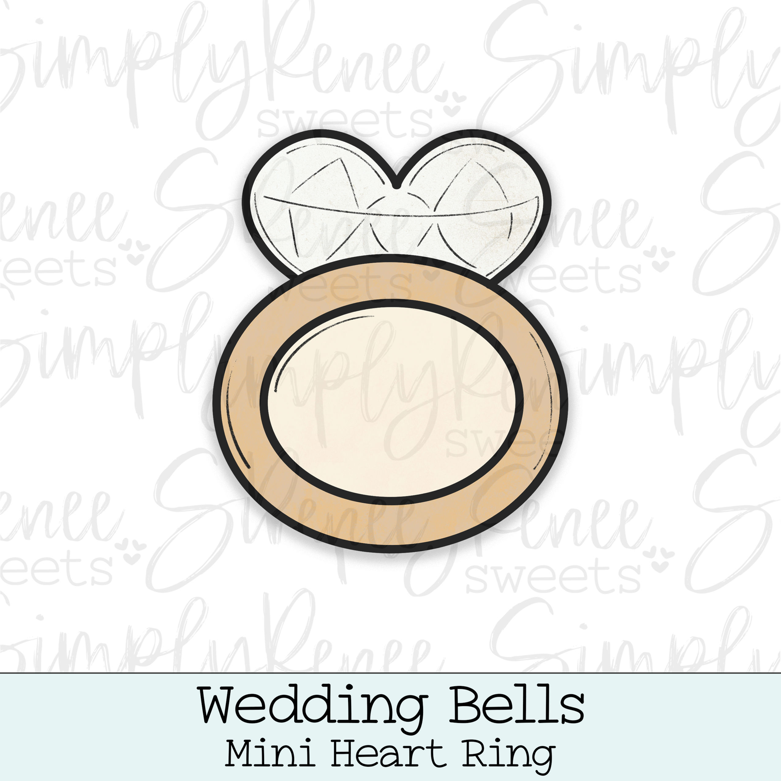 Mini Heart Ring STL Files