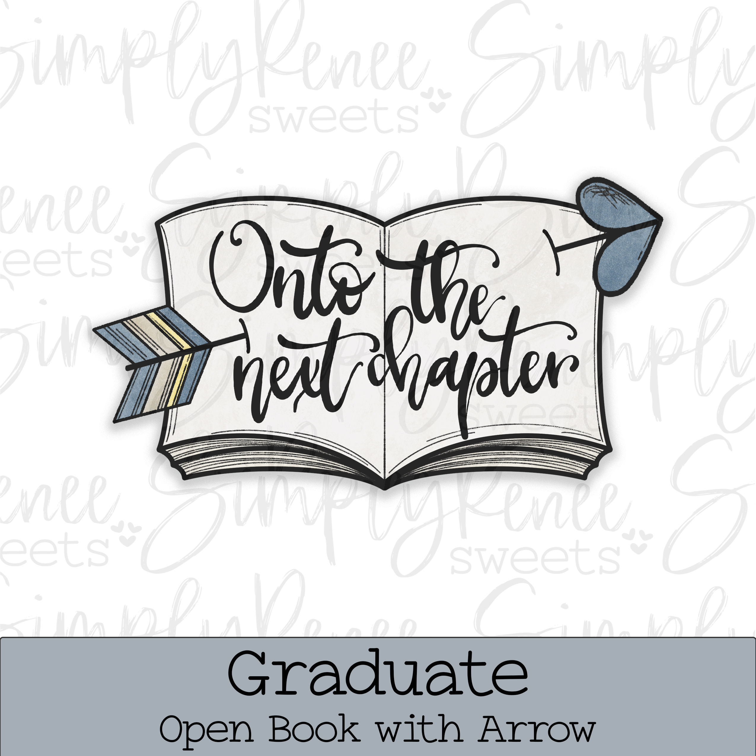 Open Book with Arrow STL Files