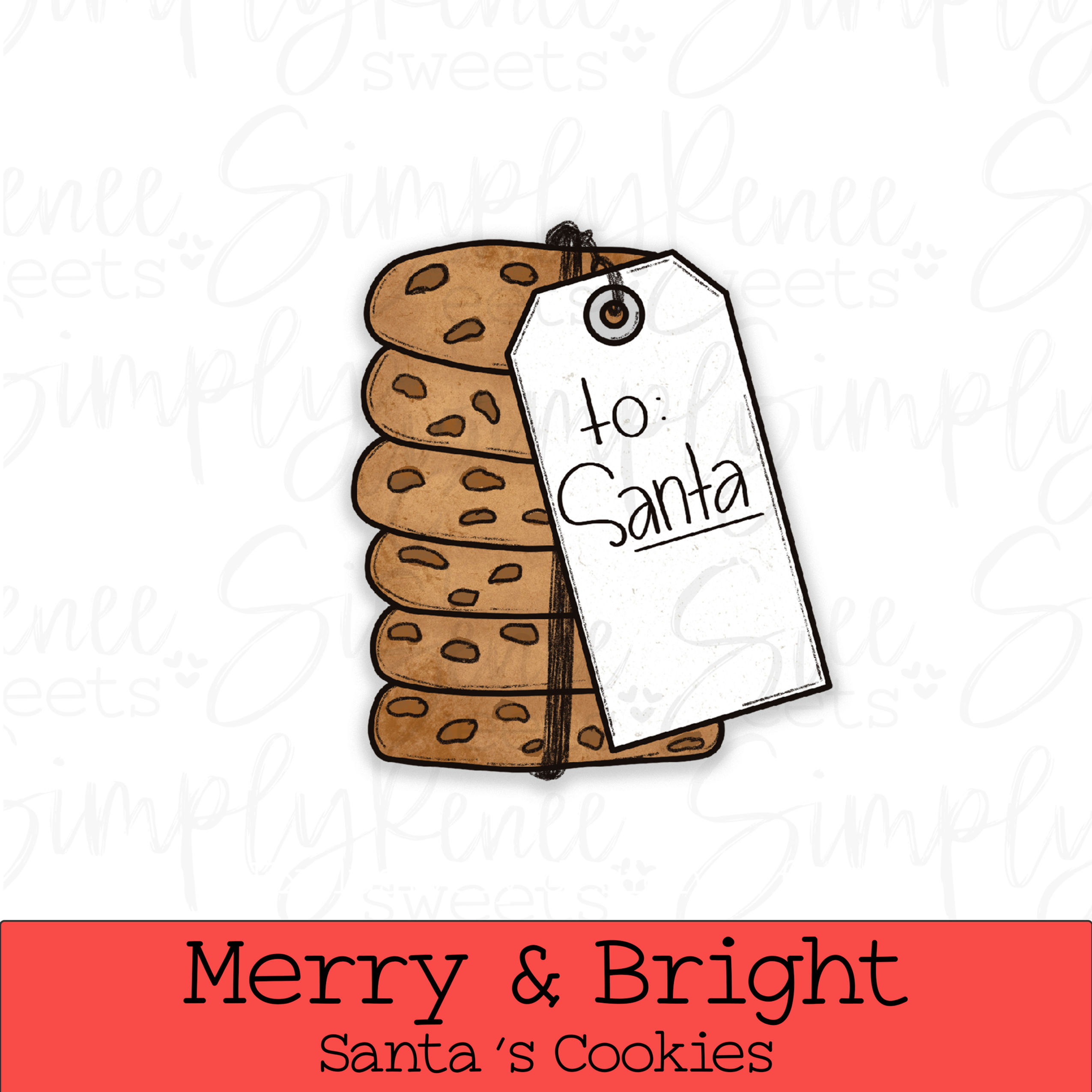 Merry & Bright Santa's Cookies
