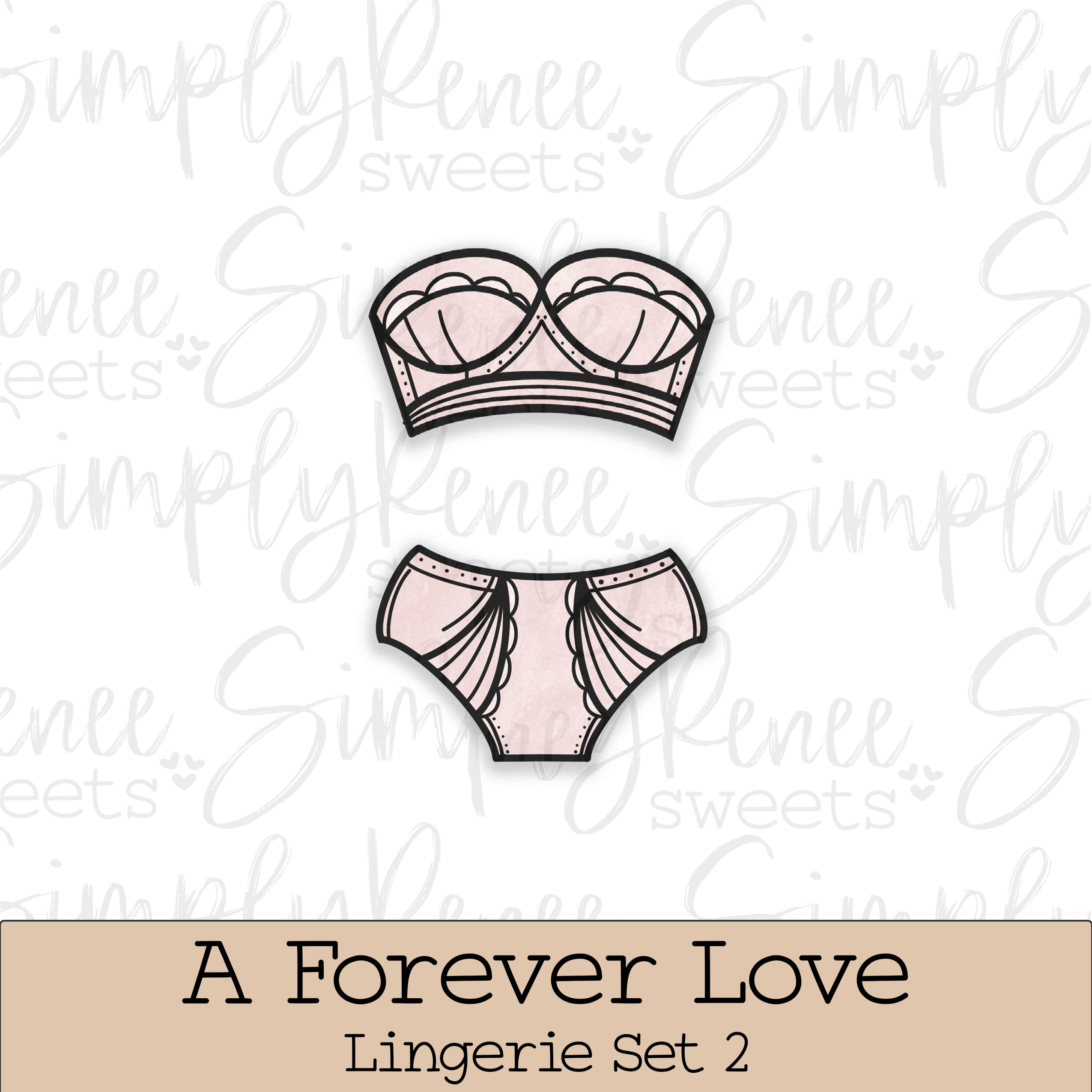 Lingerie Set two STL File