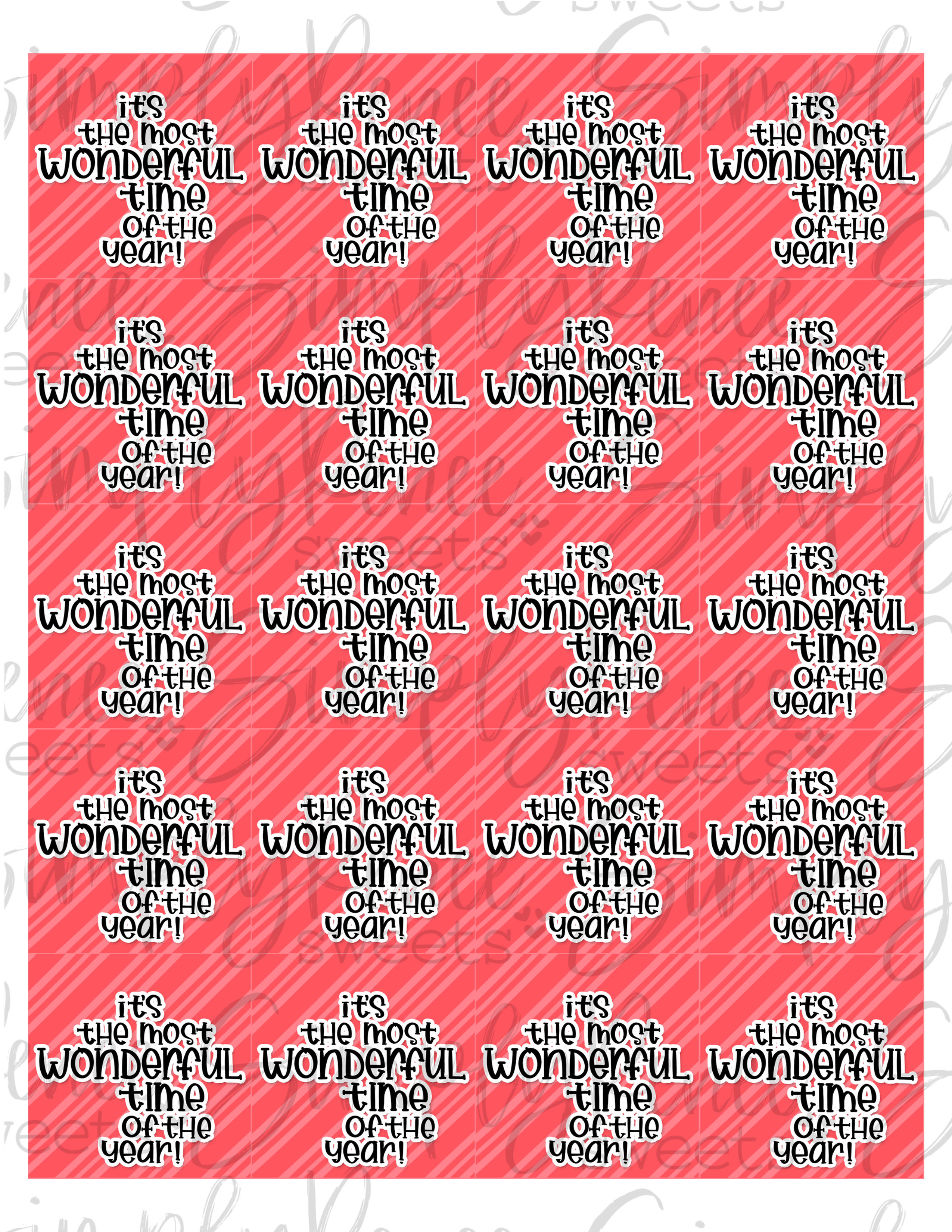 Wonderful Time of the Year