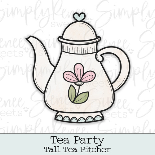 Tall Tea Pitcher Simply Renee Sweets