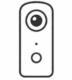 360°カメラのアイコン