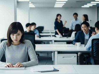 孤立する女性社員