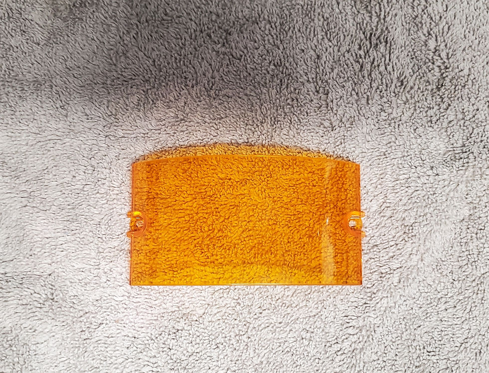 Thumbnail: Federal Signal Vista Lightbar Rotator Filter Lens (Amber)