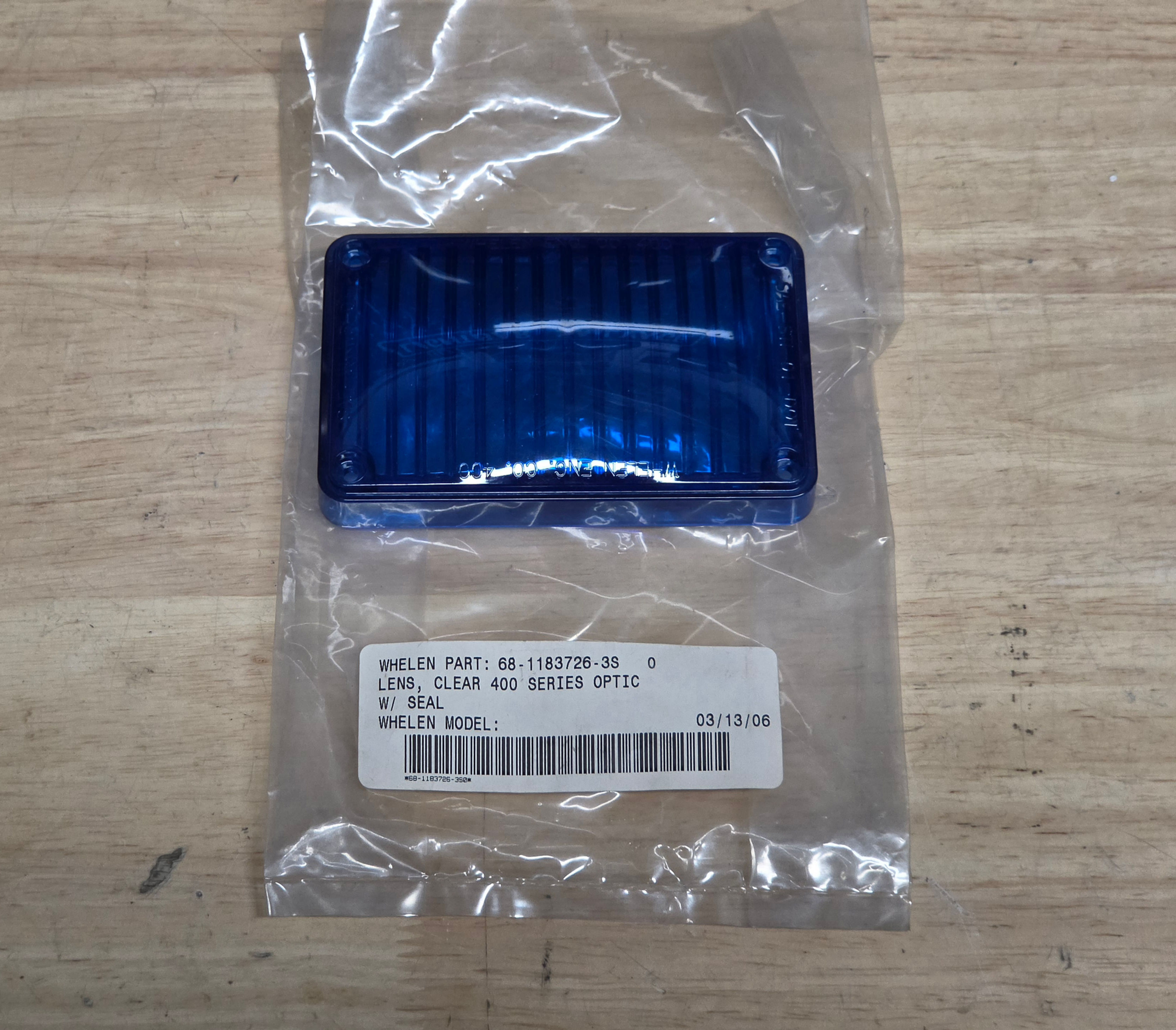 Whelen 400 Series Optic Lens (Blue) 