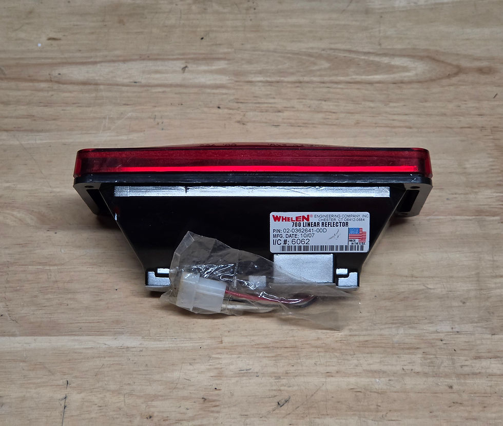 Thumbnail: Whelen 700 Series Linear Strobe Reflector Assembly (Red) 