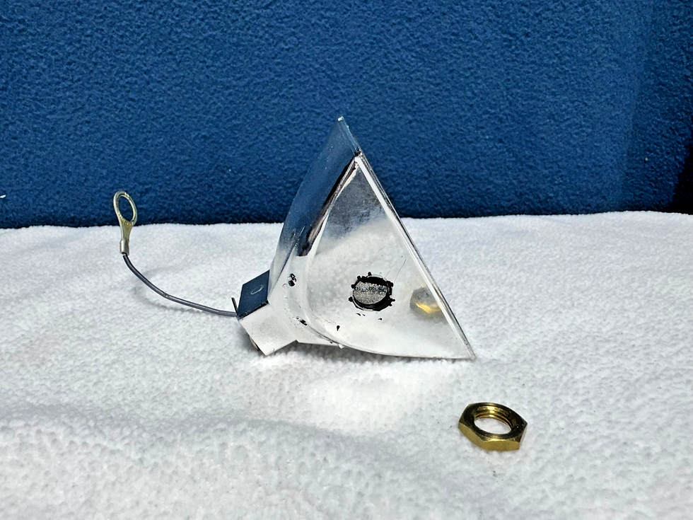 Thumbnail: Whelen Responder Reflector Assembly + Bulb + Nut - Part # 02-0311505-00C