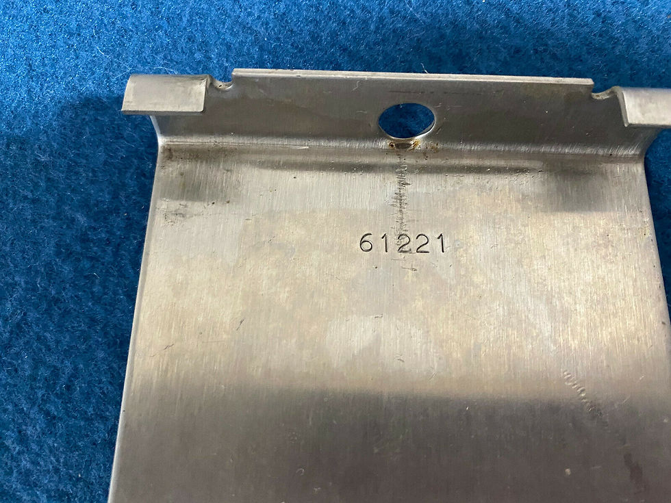 Thumbnail: Set of (2) Whelen Lightbar Gutter Mount Brackets # 61221