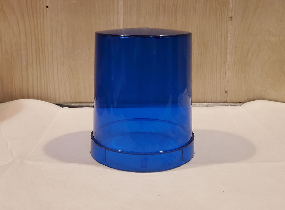 Thumbnail: Federal Signal Vitalite Beacon Light Dome Lens - Model 121A/121S (Blue) 