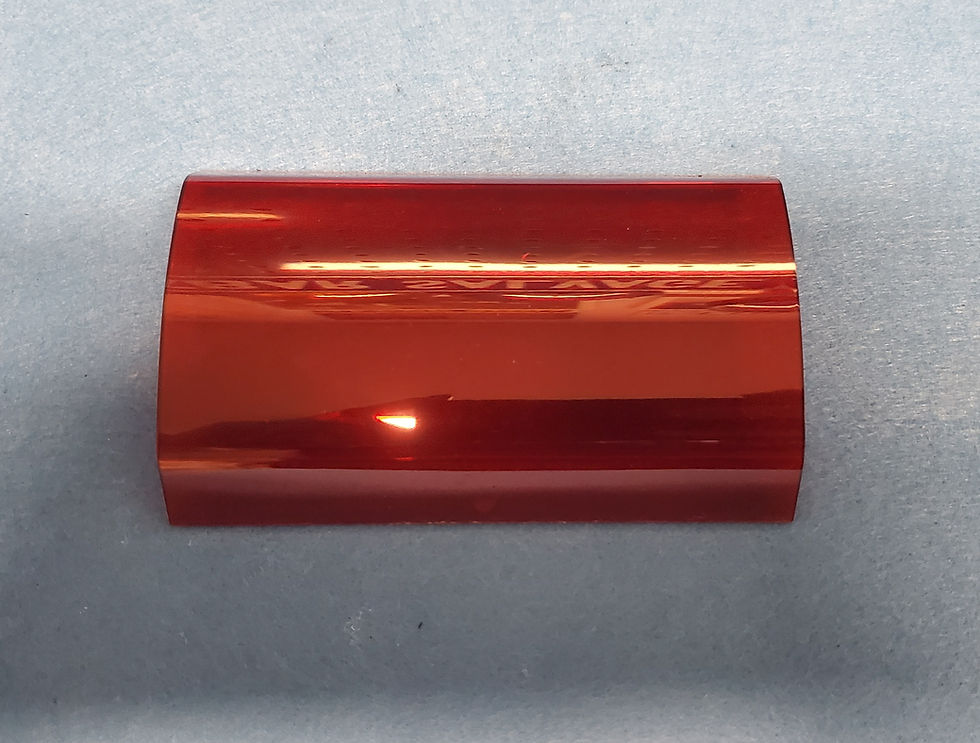 Thumbnail: Federal Signal Jetsonic Jetstrobe Jetstream Lightbar Filter Lens (Red)