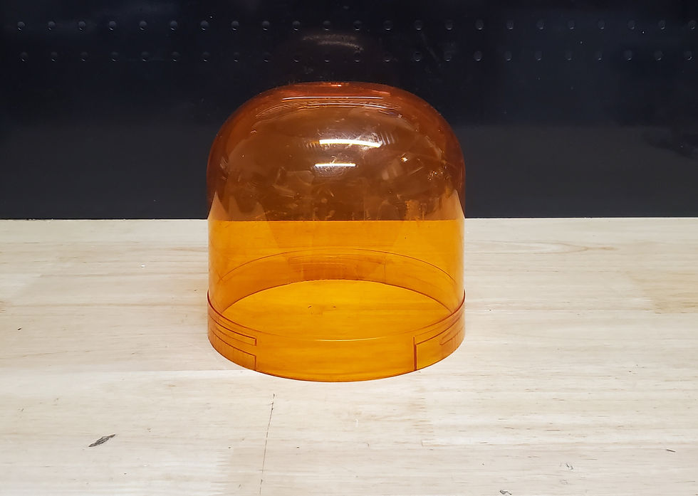 Thumbnail: Federal Signal Sentry Beacon Dome Lens (Amber) 