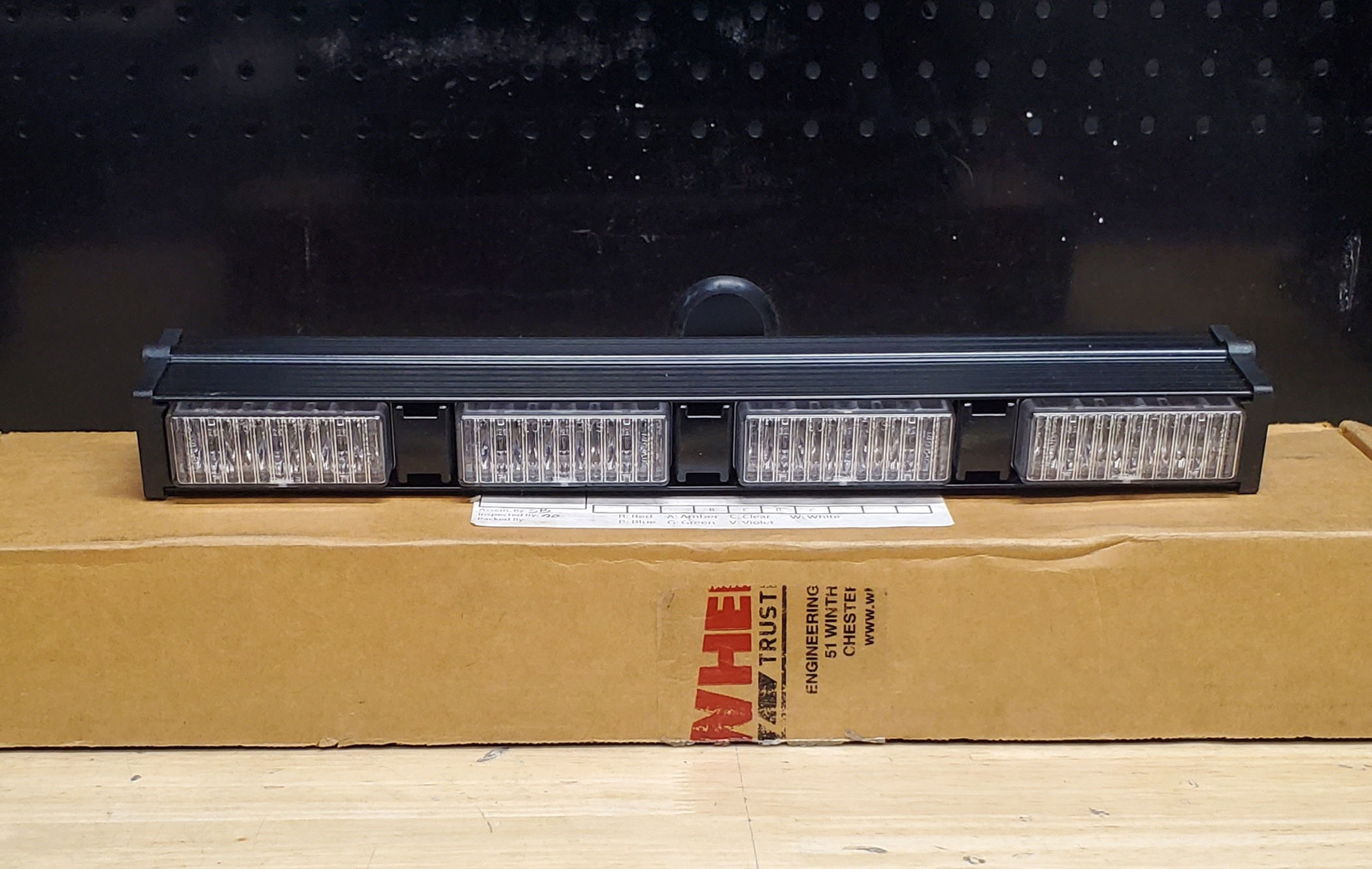Whelen Dominator  Series 4 Head LED Light D4 (Blue/White)