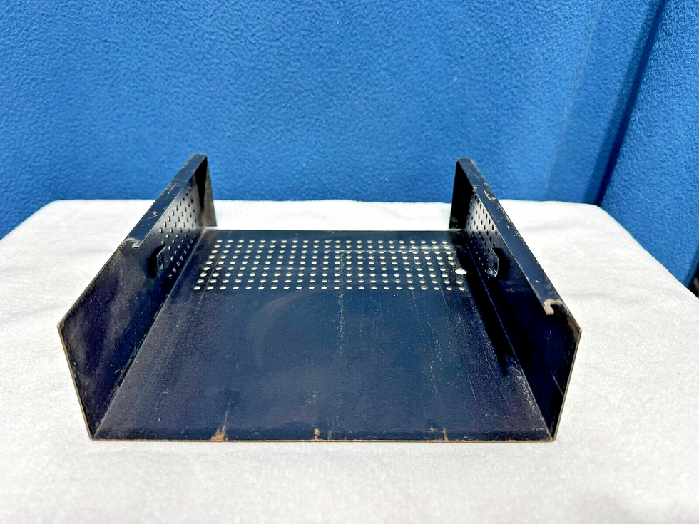 Thumbnail: Federal Signal Siracom II - Top Case / Cover - Black Metal