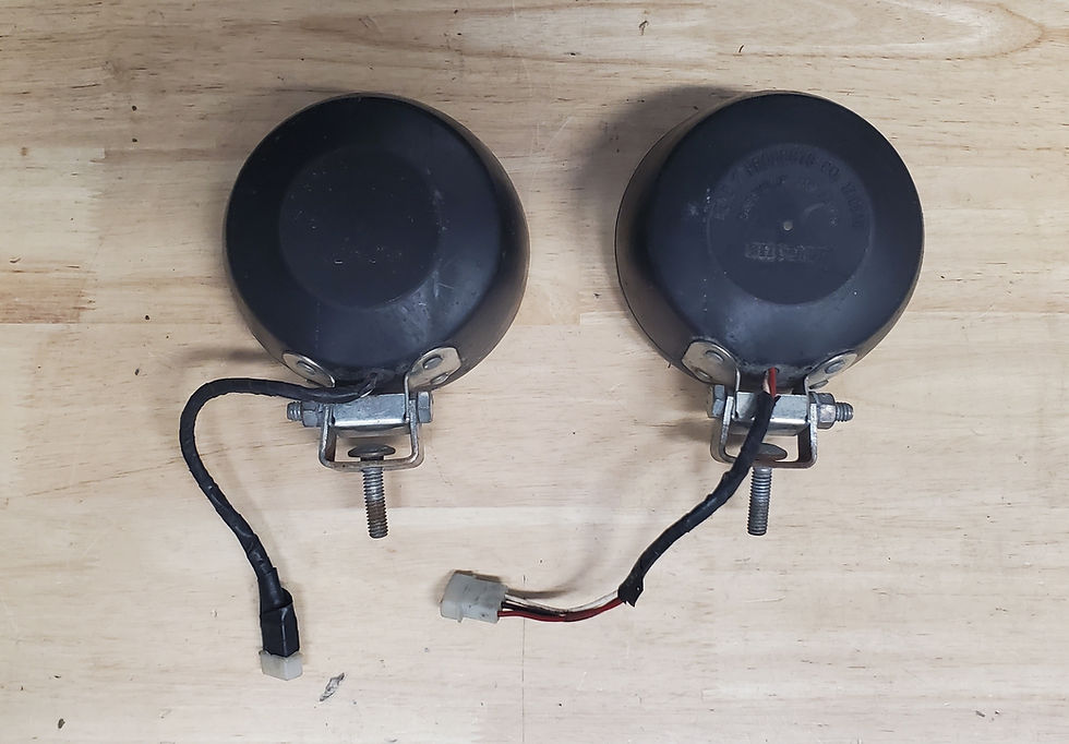 Thumbnail: Sho-Me / Able 2 Products PAR36 Strobe Grille/Deck Lights (Pair)
