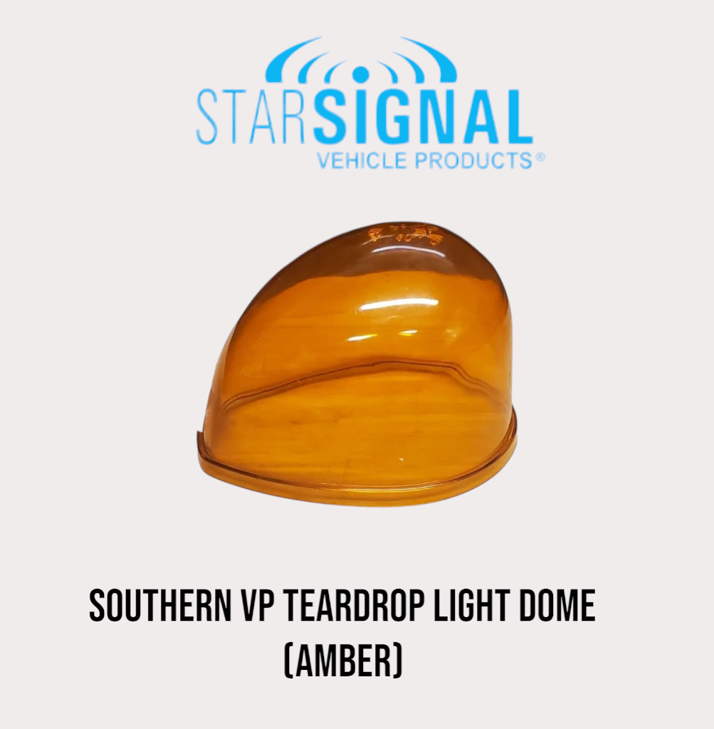 Southern VP SVP Teardrop Beacon Dome Lens (1166) (Amber)