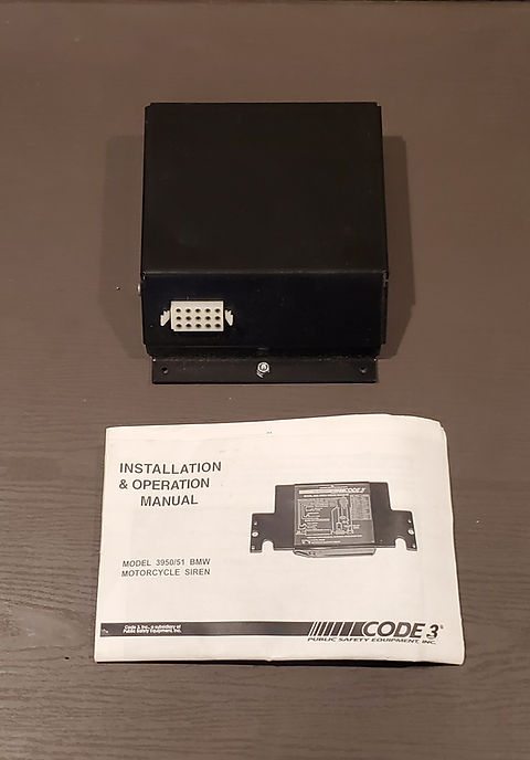 Code 3 PSE - Model 3951 Motorcycle Siren Amplifier | Lightbar Salvage
