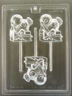 BIRD WITH GIFT POP MOLD