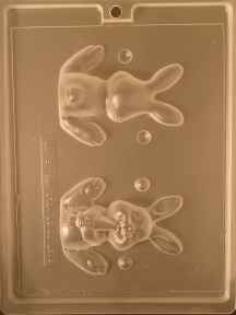 3D RABBIT W/ CARROT MOLD