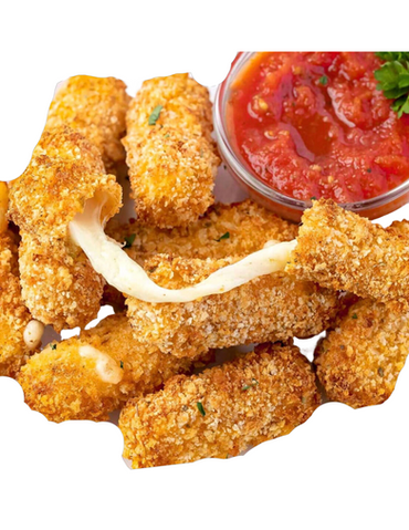 the Best Fried mozzarella sticks