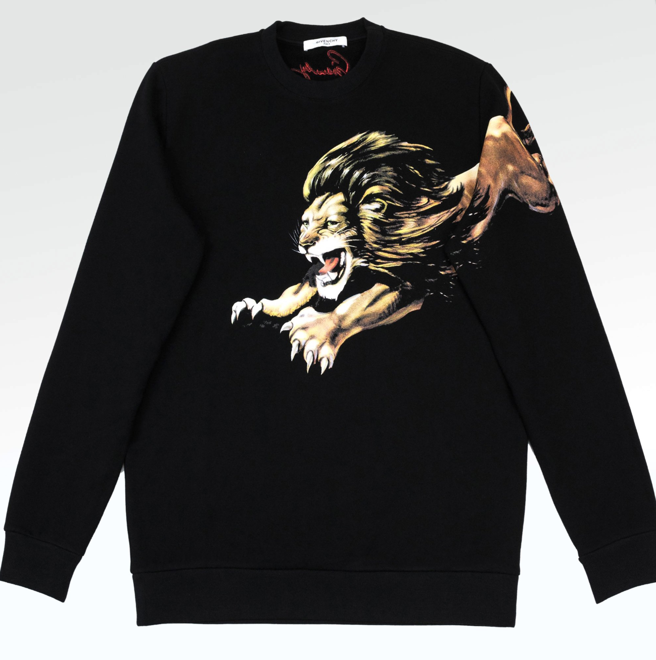 GIVENCHY PARIS LEO PRINTED SWEATSHIRT
