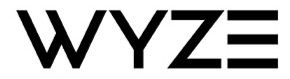 Black and white image of wyze logo