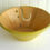 Thumbnail: Extra Large Wooden Yarn Bowl - Yellow - for Knitting & Crocheting