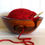 Thumbnail: Wooden Yarn Bowl for Knitting and Crocheting