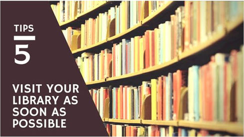 5 tips in using the library