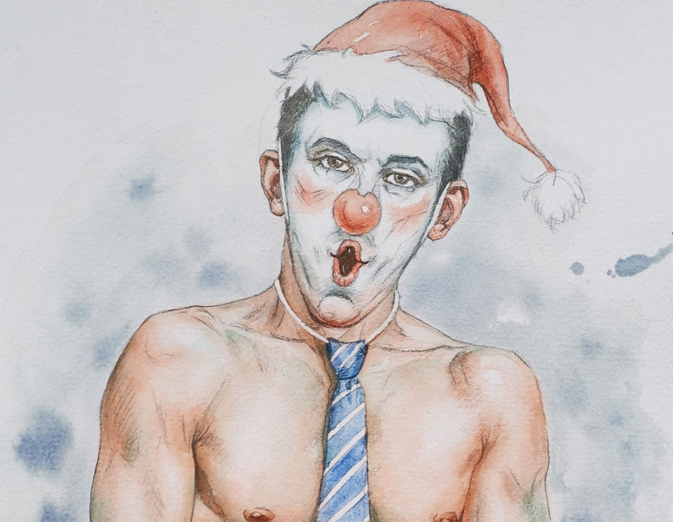 Thumbnail: Watercolor- Clown