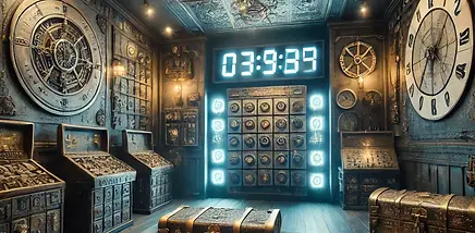 DALL·E 2025-03-04 16.11.11 - A highly detailed and immersive escape room with a mysterious