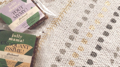 Booster sa lactation: On teste les carrés de céréales Jolly Mama!