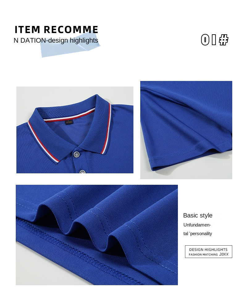 Miniatura: Camisa polo masculina manga curta