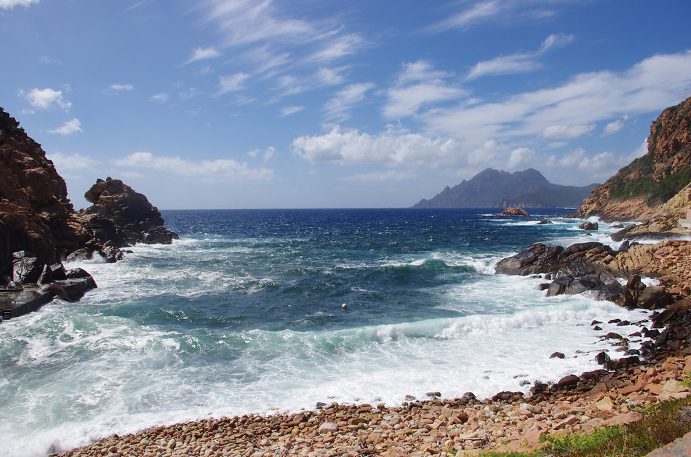 Che aggiungere ad una vista così? Spiaggia, Corsica. Fotografie di Giada Minutolo e Francesca Trenta.