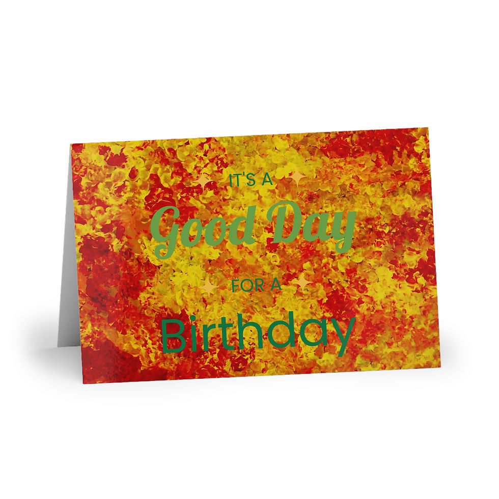 Thumbnail: Birthday Greeting Cards (1 or 10-pcs)