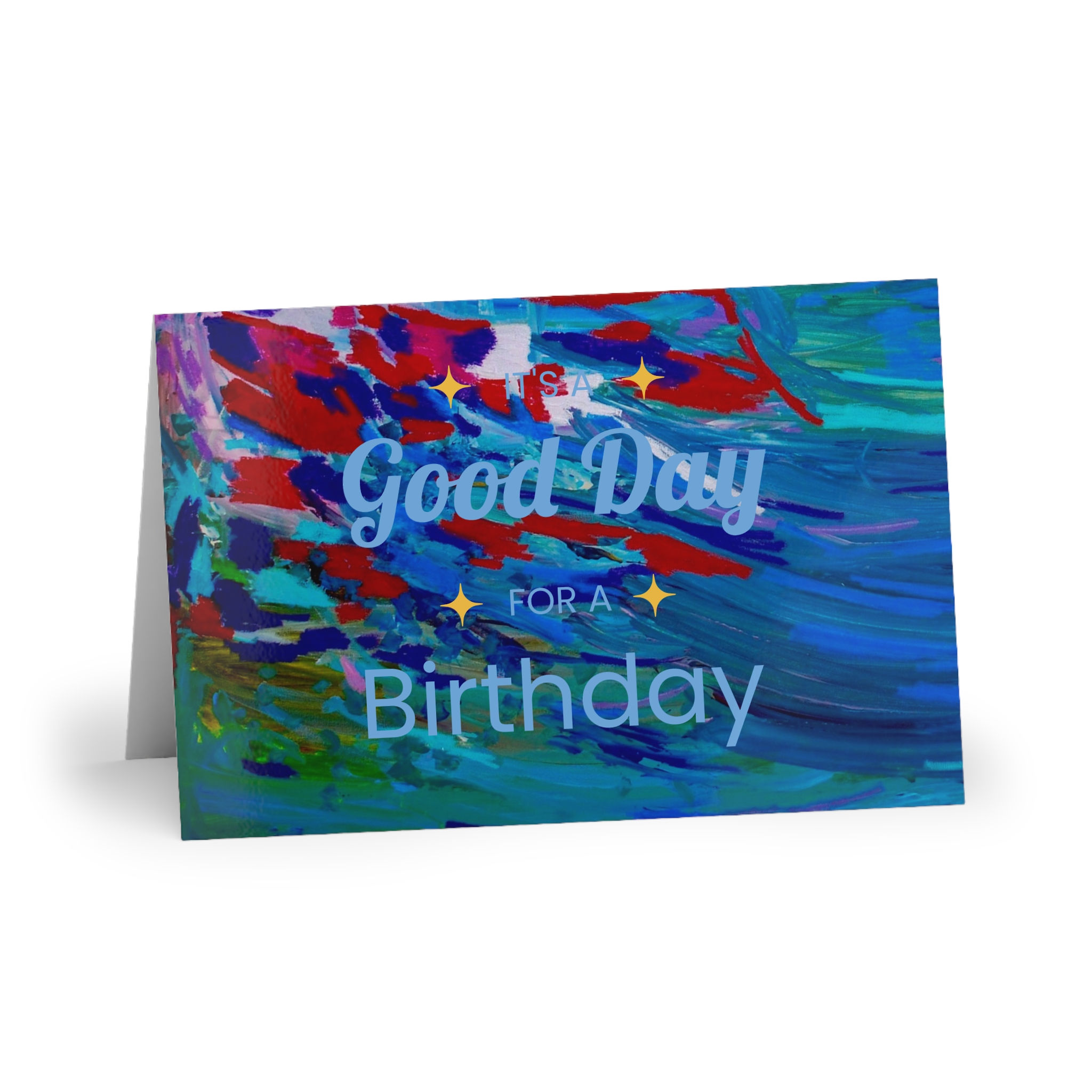 Hyvä päivä syntymäpäiväkorteille (1 tai 10 kpl)