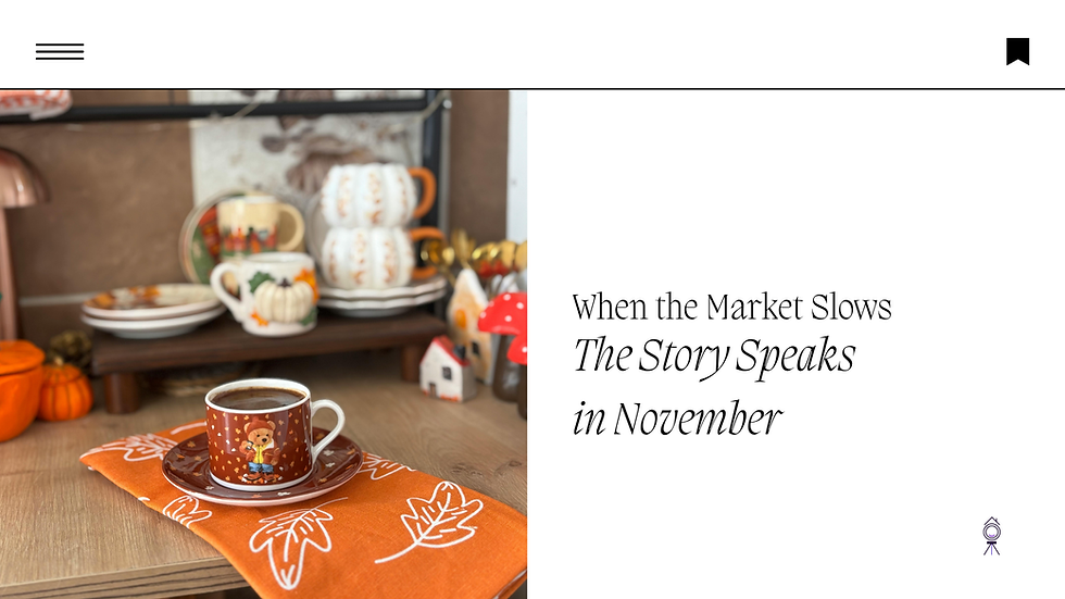 When the Market Slows, the Story Speaks: November Real Estate in NC