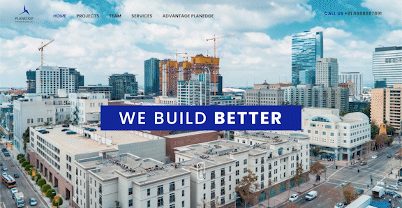 Landing Page GIF