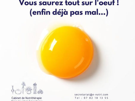 L'oeuf, super star du cerveau !