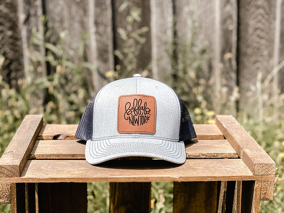 Thumbnail: Leather Patch Trucker Hats